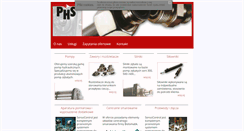 Desktop Screenshot of phs-pompy.pl