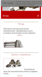 Mobile Screenshot of phs-pompy.pl